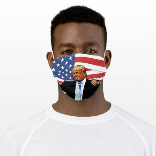 DONALD TRUMP Cloth Face Mask with Filter Slot