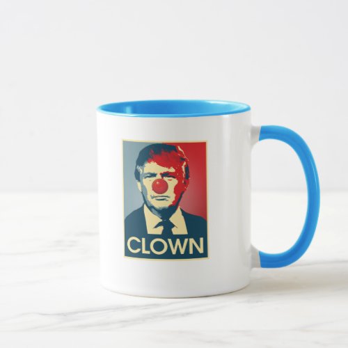 Donald Trump CLOWN __ Anti_Trump 2016 _ Mug