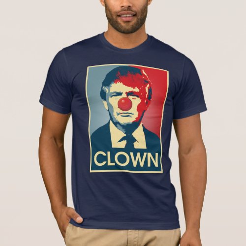 Donald Trump CLOWN __ Anti_Trump 2016 _ T_Shirt