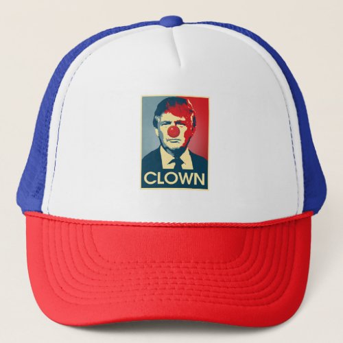 Donald Trump CLOWN __ Anti_Trump 2016 _ Trucker Hat