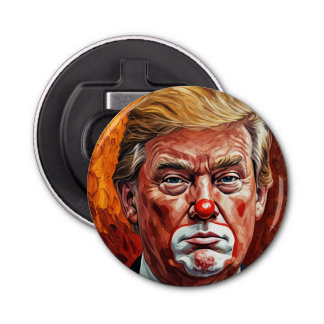 donald trump clown bottle opener