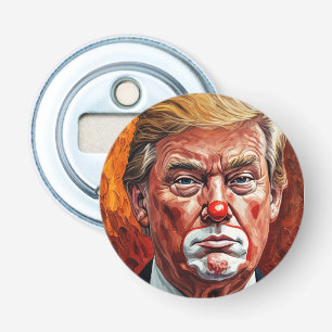 donald trump clown  bottle opener