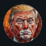 donald trump clown dart board<br><div class="desc">donald trump clown</div>