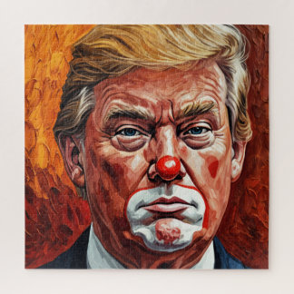 donald trump clown jigsaw puzzle