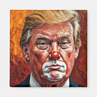 donald trump clown magnet