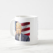 Donald Trump Coffee Mug (Front Left)