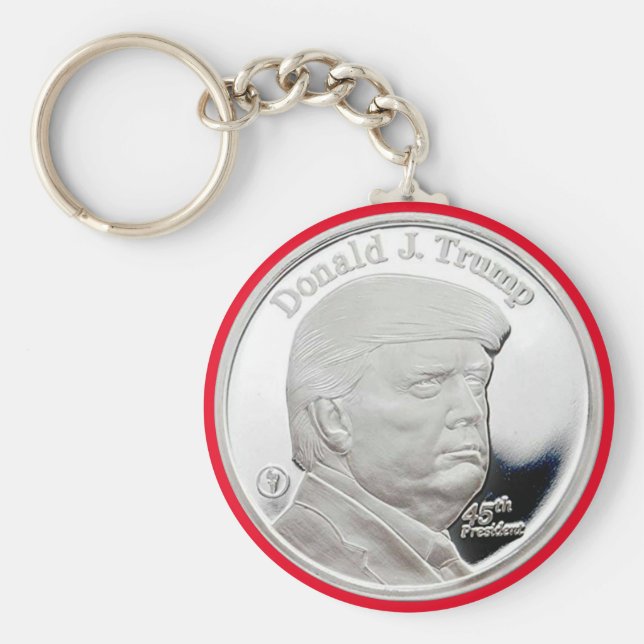 DONALD TRUMP COIN KEYCHAIN (Front)