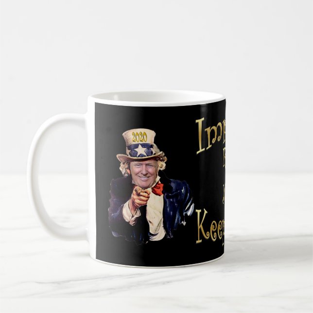Donald Trump ~ Commemorative Mug ~ 11/3/2020 ~ (Left)
