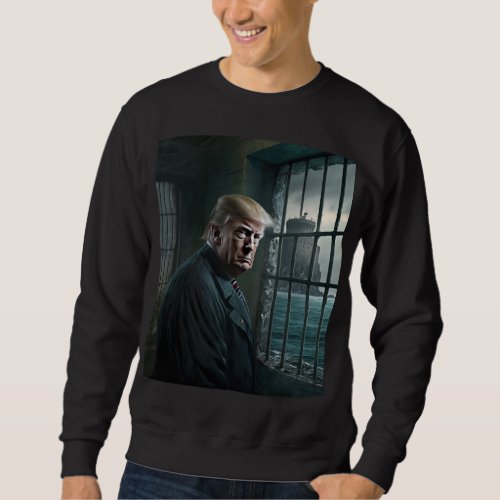 Donald Trump Convicted and is in Alcatraz Prison Sweatshirt