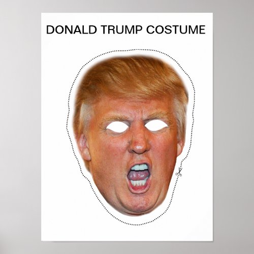 Donald Trump Costume Poster