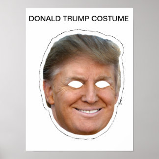Donald Trump Costume Poster