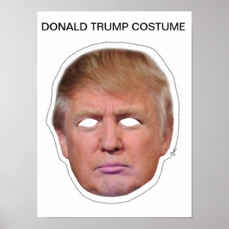 Donald Trump Costume Poster