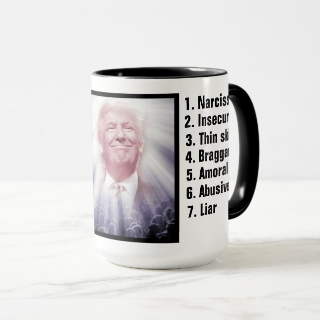 Donald Trump: Cult Leader Mug (Front Right)