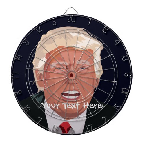 Donald Trump Custom Metal Cage Dartboard