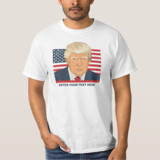Donald Trump Custom Text American T-Shirt