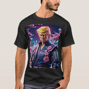 Donald Trump Cyberpunk Samurai Warrior Tee