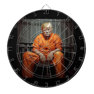 donald trump dart board