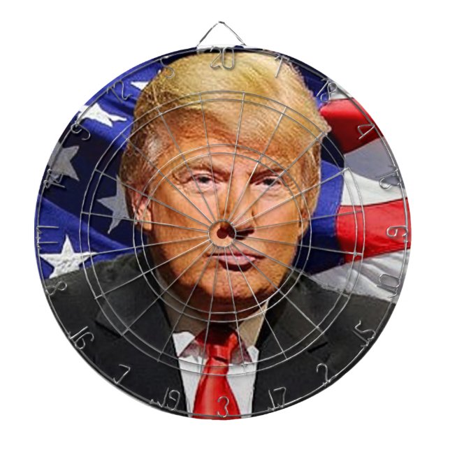 Donald Trump Dartboard (Front)