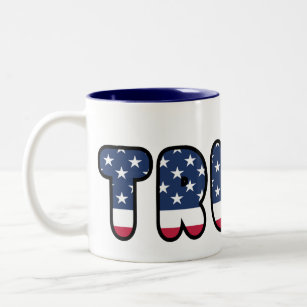 Donald Trump Election USA President 2016 Two-Tone Coffee Mug