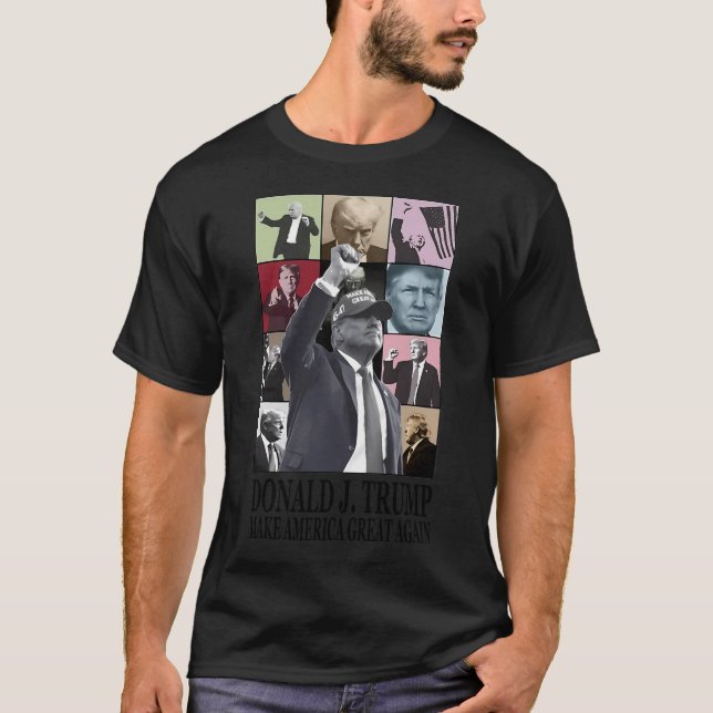Donald Trump Era For Vote 2024 Trump Gift For Men  T-Shirt (Front)