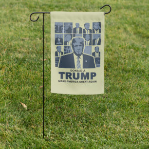 DONALD TRUMP ERA GARDEN FLAG