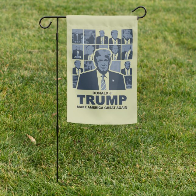 DONALD TRUMP ERA GARDEN FLAG (In SItu)