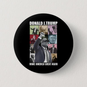 Donald Trump Era Official 2024 Official Donald Tru Button