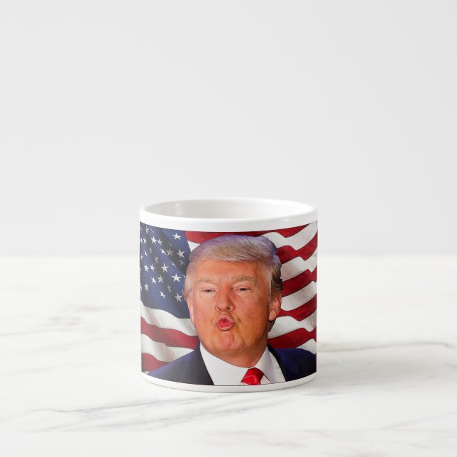 Donald Trump Espresso Cup (Front)