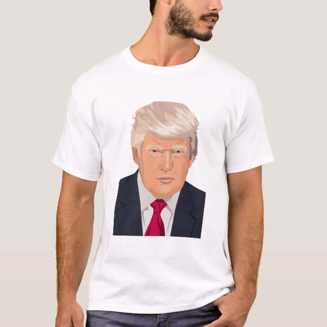 Donald Trump Face T-Shirt (Front)