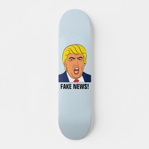 DONALD TRUMP FAKE NEWS SKATEBOARDS