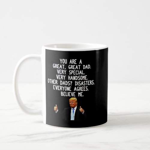 Donald Trump Fathers Day Gag Conservative Dadpng Coffee Mug