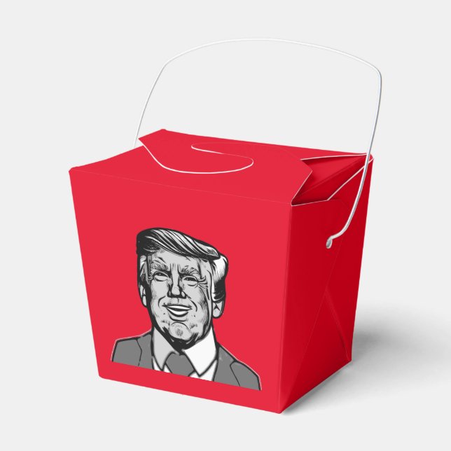 DONALD TRUMP FAVOR BOXES (Front Side)