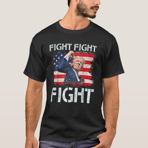 Donald Trump Fight Fight Fight T_Shirt