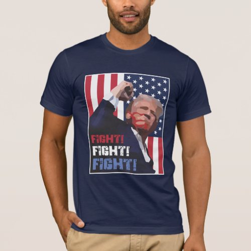 Donald Trump Fist Pump FIGHT T_Shirt