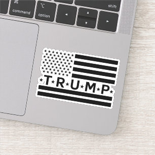 Donald Trump Flag  Sticker