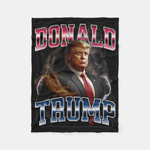 Donald Trump Fleece Blanket