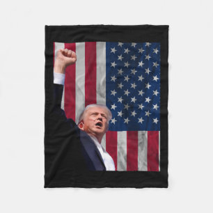 Donald Trump  Fleece Blanket