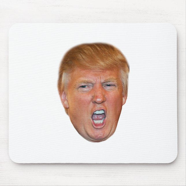 Donald Trump floating head Mouse Pad (Front)