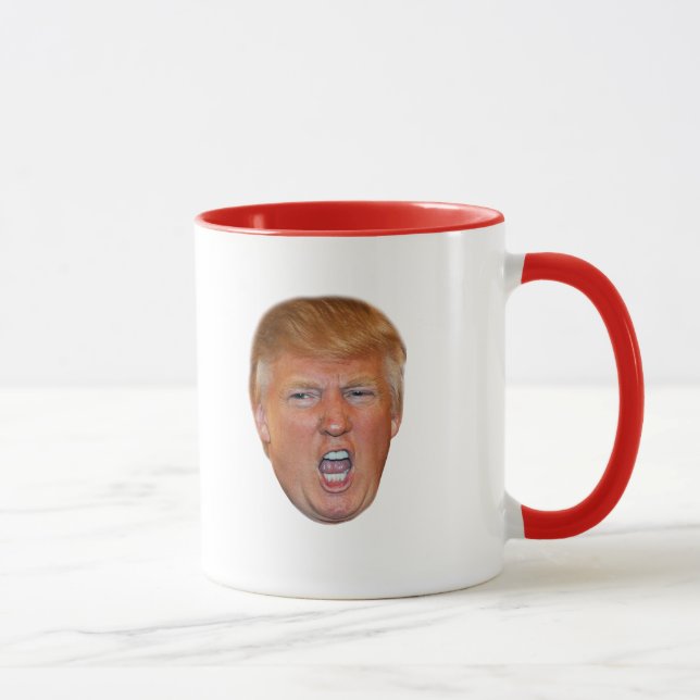 Donald Trump floating head Mug (Right)