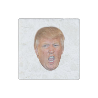 Donald Trump floating head Stone Magnet
