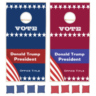 Donald Trump for President 2016 Cornhole Set