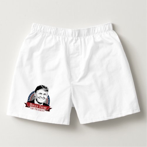 Donald Trump For President 2016 Spangled Banner _ Boxers