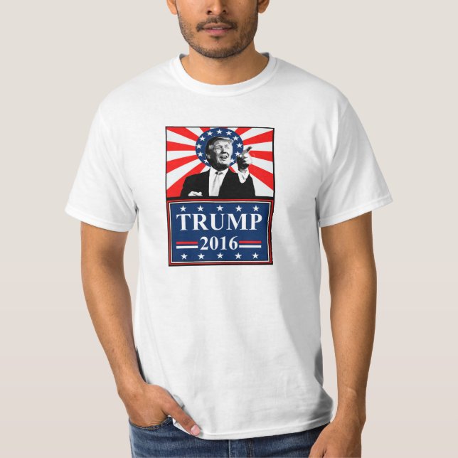 Donald Trump for President 2016 Tshirtke T-Shirt (Front)