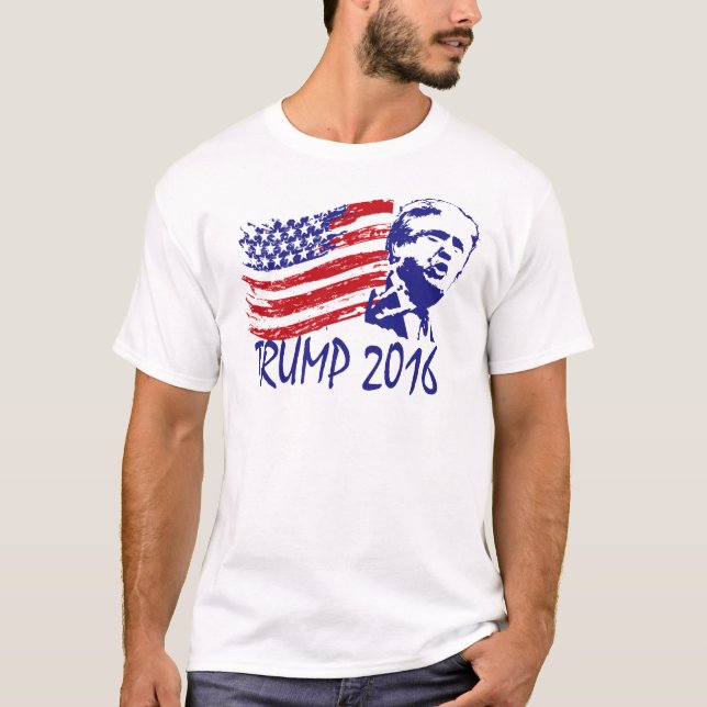 Donald Trump for President 2016 - vote republican T-Shirt (Front)
