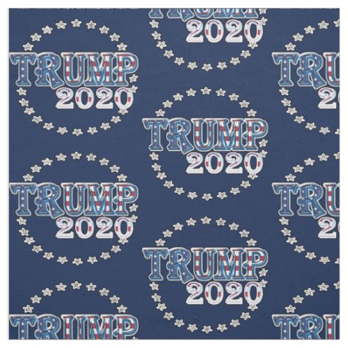 Donald Trump for President 2020 Fabric