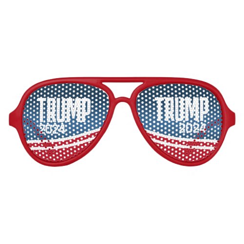 Donald Trump for President 2024 Aviator Sunglasses