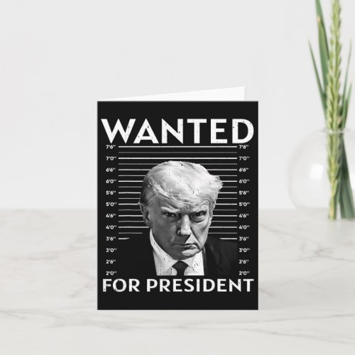 Donald Trump For President 2024  Card