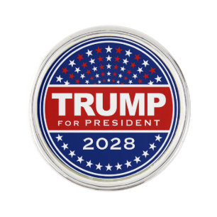 Donald Trump for President 2028 Lapel Pin
