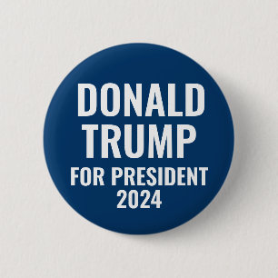 Donald Trump for President 202X Button