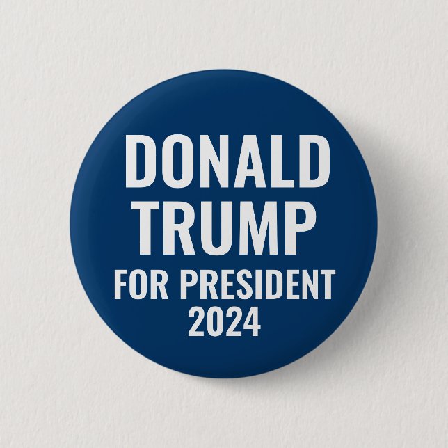 Donald Trump for President 202X  Button (Front)